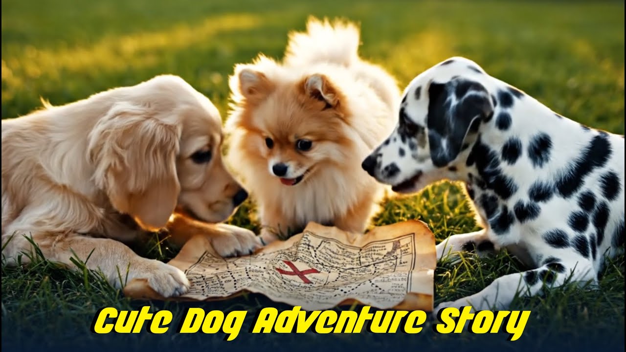 The Great Puppy Treasure Hunt 🐾 | Cute Dog Adventure Story