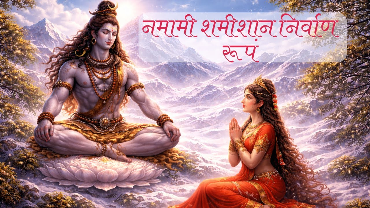 नमामीशमीशान निर्वाण रूपं |श्री रुद्राष्टकम | Shri Rudrashtakam - Soft & Devotional Female Version 🌸🔱