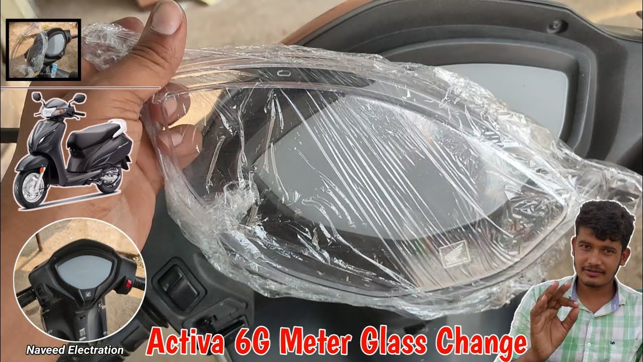How to Change Activa 6G Meter Glass Easily
