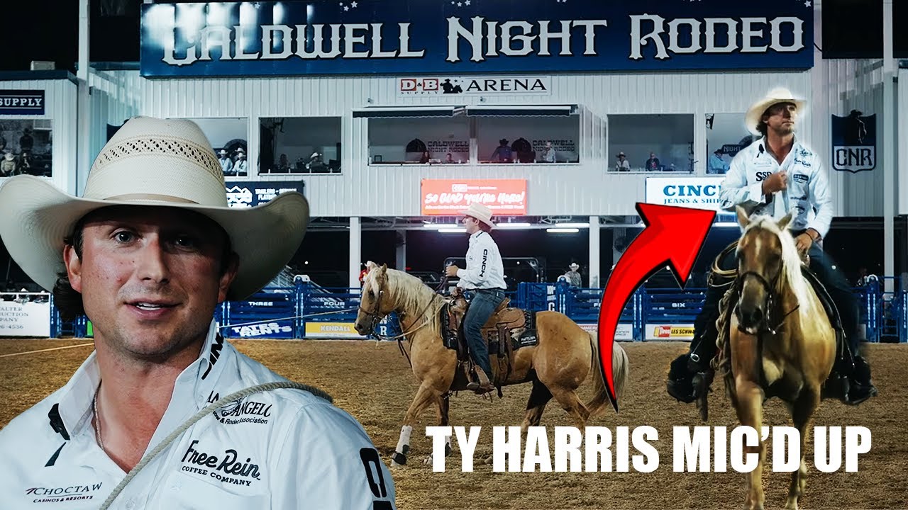 Ty Harris Mic’d Up: Raw & Real at Caldwell Night Rodeo