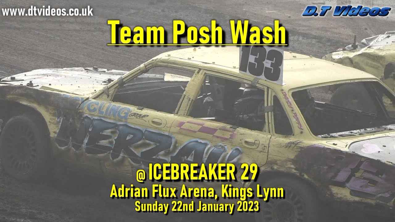 Team Posh Wash @ Icebreaker 29 | Banger Racing | Highlights