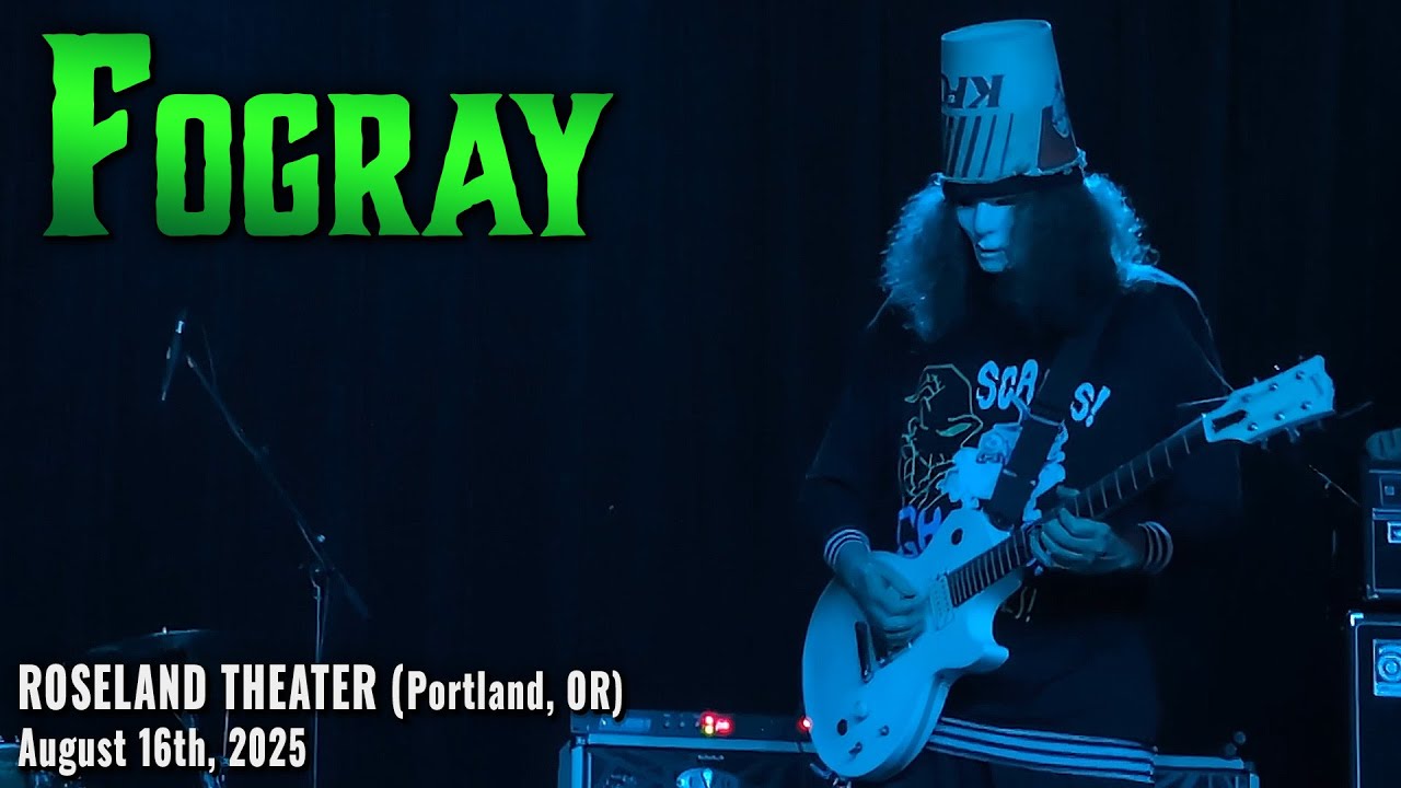 Fogray | Buckethead 4K (LIVE) at Roseland Theater (2025)