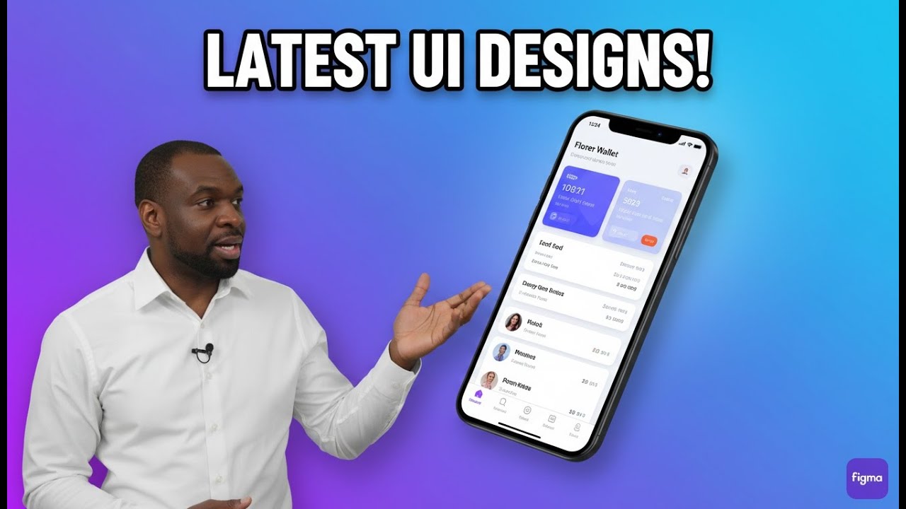 My Latest UI Designs in Figma | Color, Layout & Wallet App