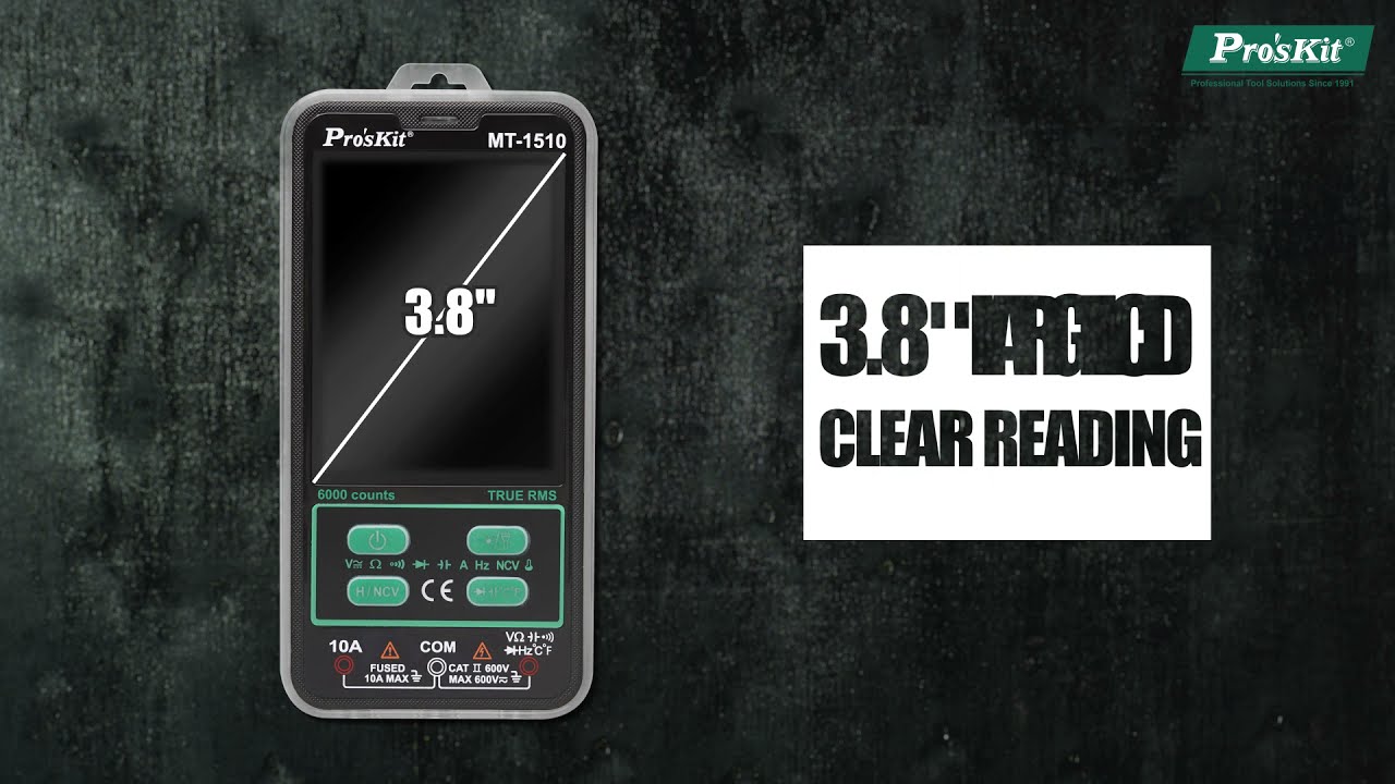 Pro'sKit MT-1510 Pocket Smart Multimeter