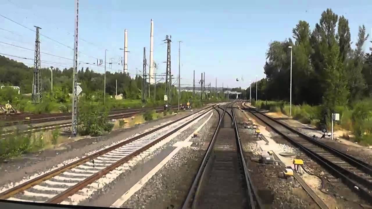 Führerstandsmitfahrt Glauchau - Göttingen, Teil 3 Gera - Weimar