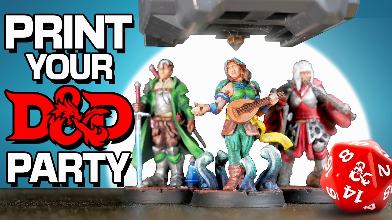 How to FDM Print your Minis EASILY (D&D, Daggerheart & More!)