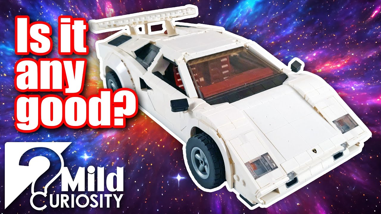 Fake Lego icons Lamborghini Countach from AliExpress - Is it good?