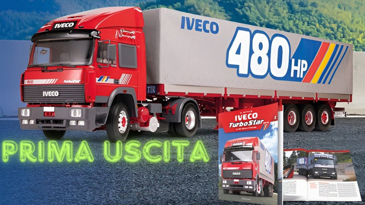 Costruisci il mitico Iveco TurboStar 190-48 - 1/12 - Prima uscita - Hachette