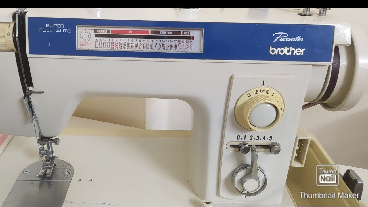 ريفيو عن مكنة الخياطة برزر 701 المتعددة الاستخدامات sewing machine