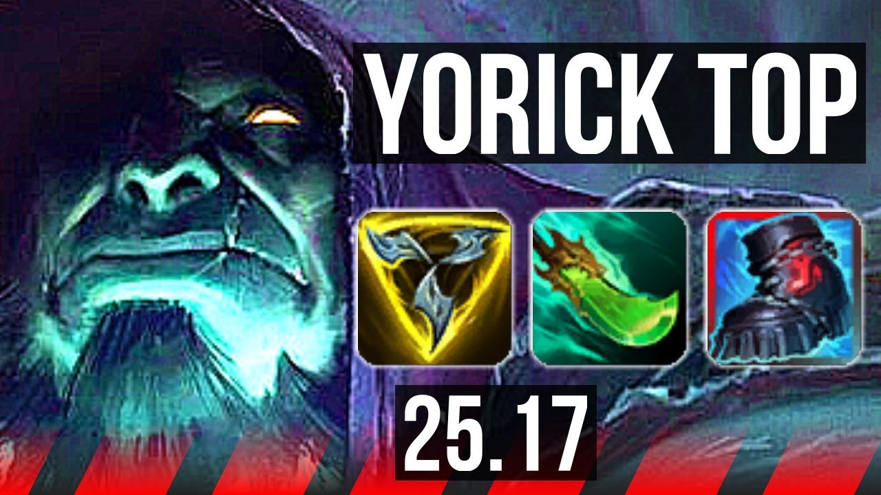 YORICK vs HEIMERDINGER (TOP) | NA Challenger | 25.17