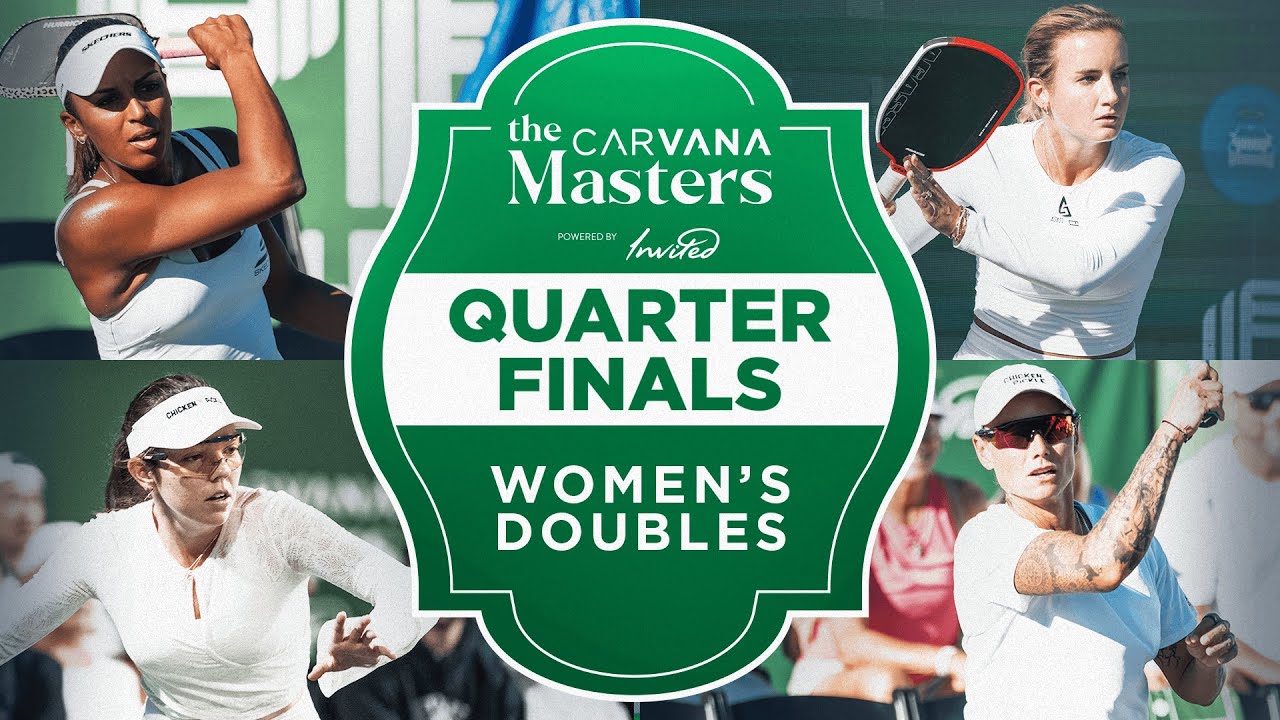 Black/Johnson vs Fahey/Pisnik at the The Carvana Masters