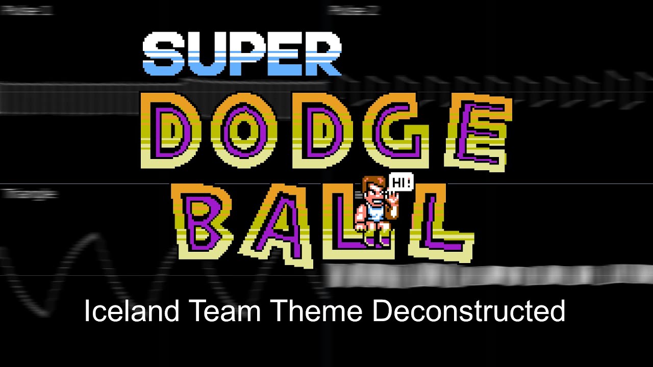 Super Dodge Ball (NES) - Iceland Team Theme (Oscilloscope Deconstructed)