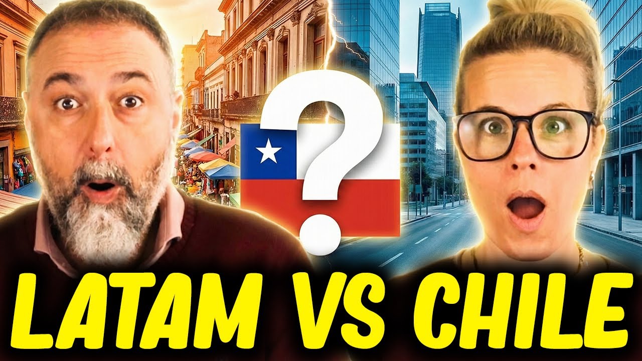 Lo que NADIE TE DICE de CHILE: ¿Realmente es un PAÍS DIFERENTE al RESTO de SUDAMÉRICA? 🧐