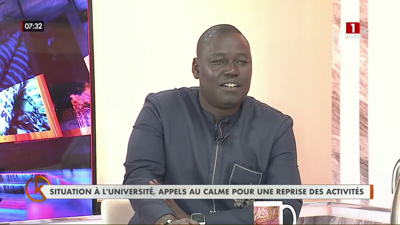 Situation à l'université, appels au calme pour une reprise des activités