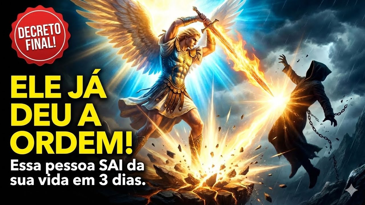 ❌ 3 DIAS E ESSA PESSOA FALSA SAÍRA DA SUA VIDA! O ARCANJO MIGUEL REVELA QUEM É 