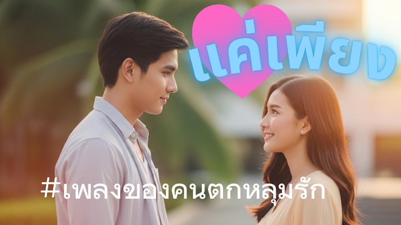 แค่เพียง | เธอทำอะไรกับใจฉัน แค่ยิ้มทีเดียวก็รักเข้าแล้ว