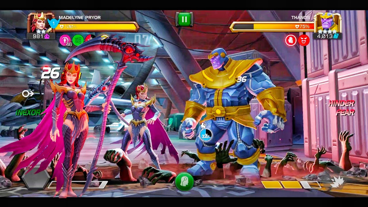 2* MADELYNE PRYOR FIRST EVER GAMEPLAY/MARVEL CONTEST OF CHAMPIONS 