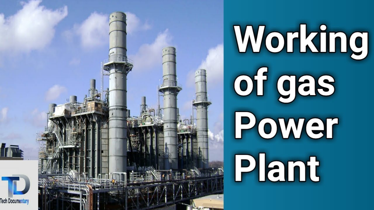 working of Gas power plant or natural gas power plant.