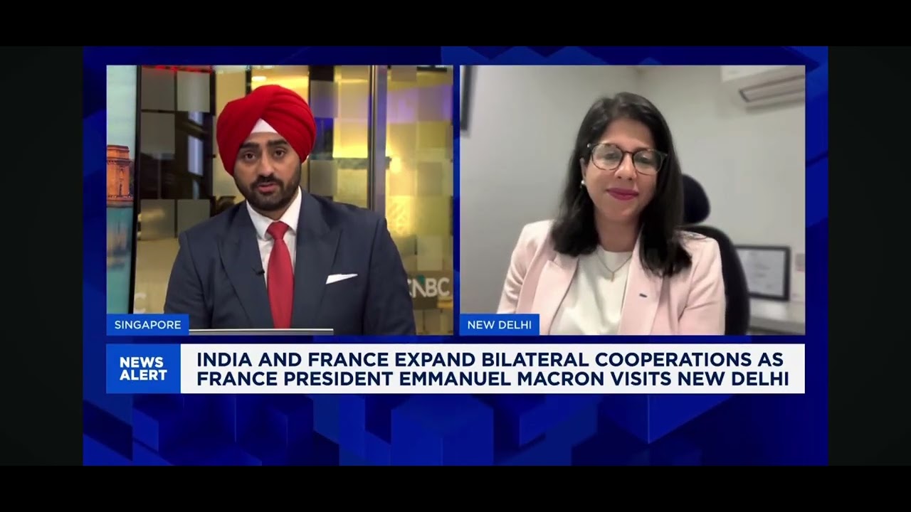 Payal Kanwar - Director General - Indo-France Chamber of Commerce. Inside India/CNBC   20/02/2026