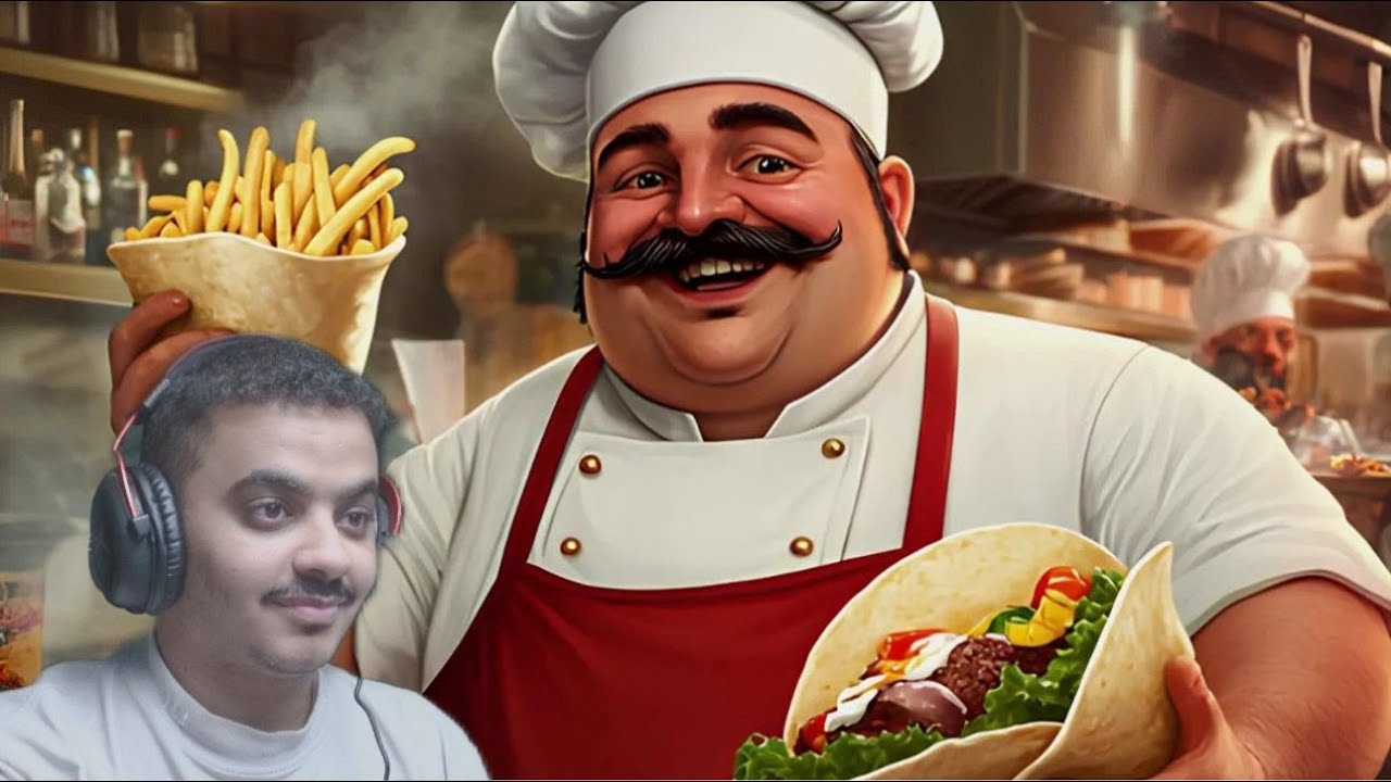 محاكي مطعم الشورما مع العيال I السرعه ف العمل😂🧑‍🍳 wrap house simulator