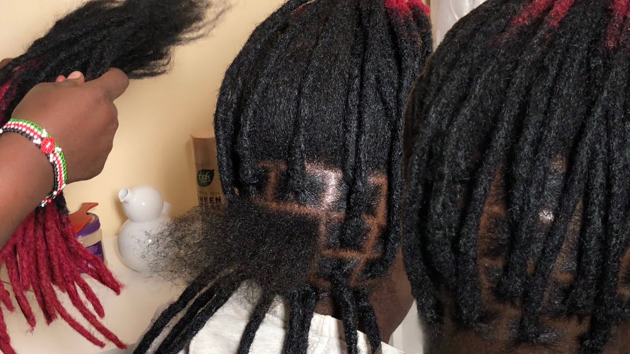Try this easy installation unfixing #protectivestyles Artificial#dreadlocks @JANEILHAIRCOLLECTION