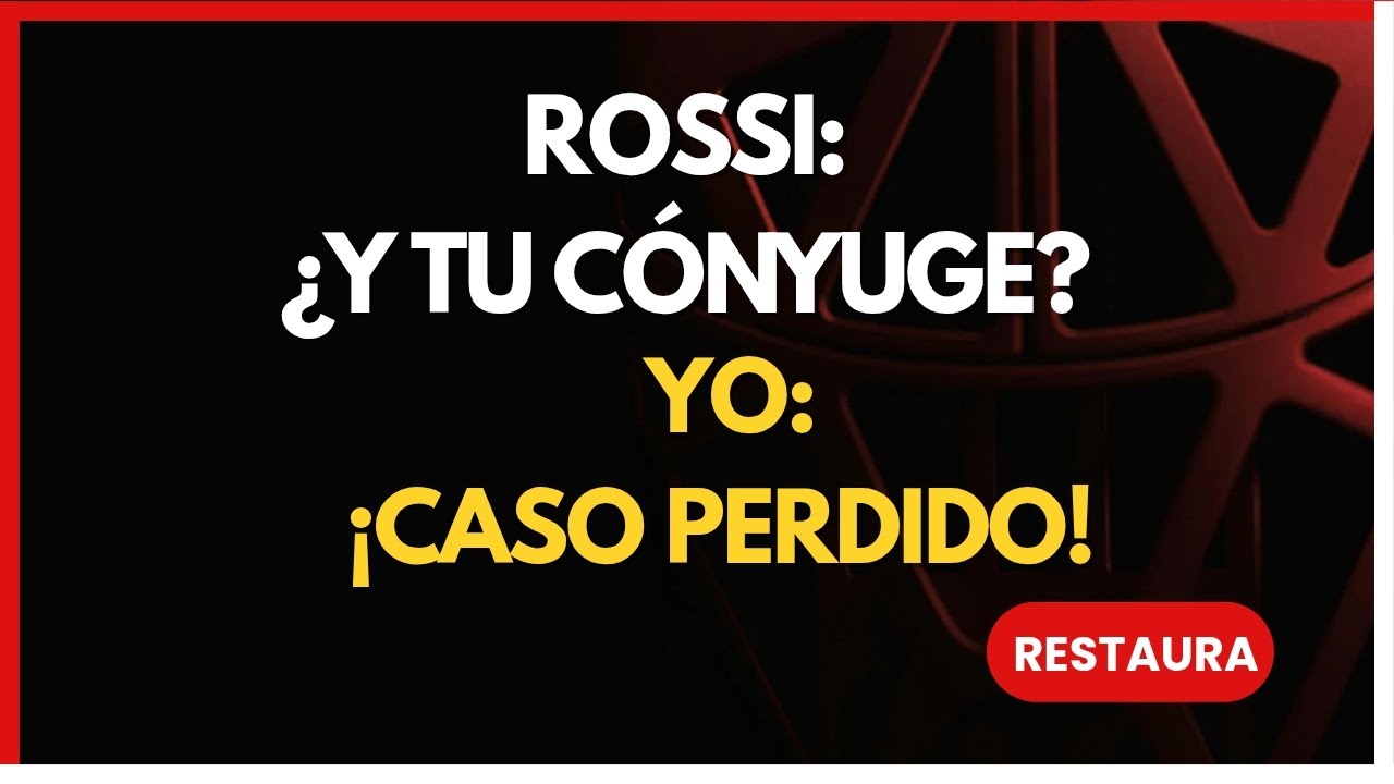 TÚ VES UN CASO PERDIDO