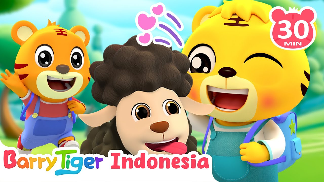 Barry dan Domba Kecilnya 🐑 Lagu Anak Lucu dan Ceria! | Lagu Hewan & Lagu Anak | BarryTiger