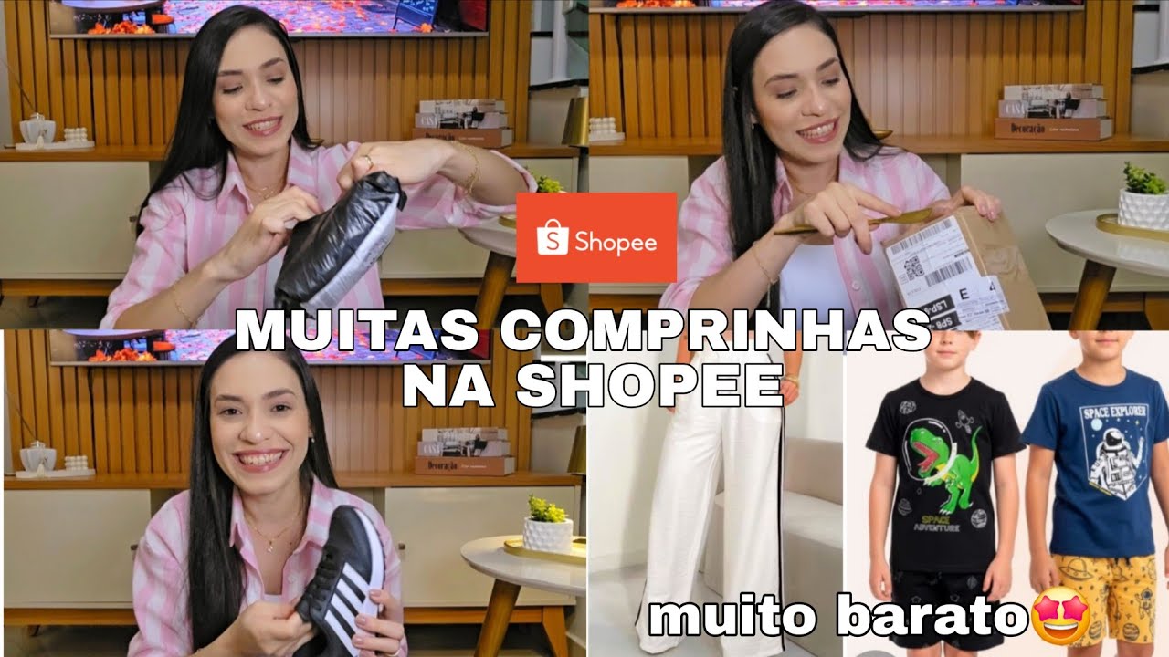 Eu nem acredito que PAGUEI só isso🤩ACHADINHOS na SHOPEE 