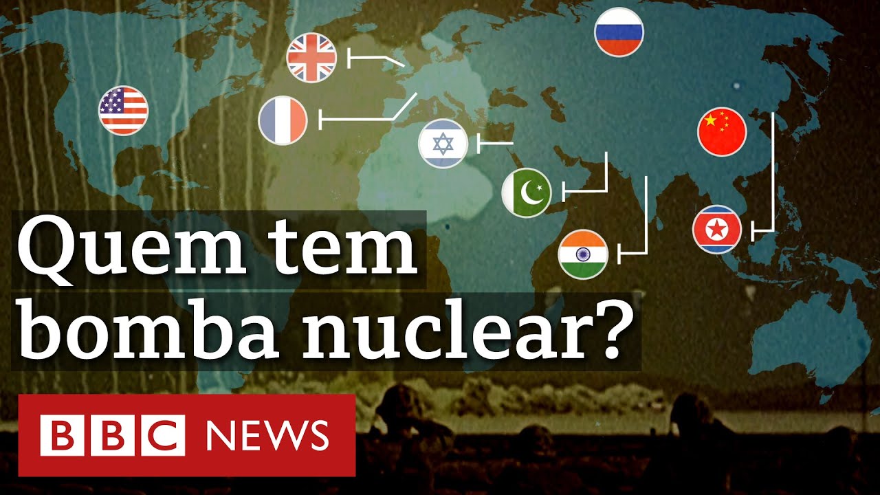Quais países têm bombas atômicas e como conseguiram fabricá-las