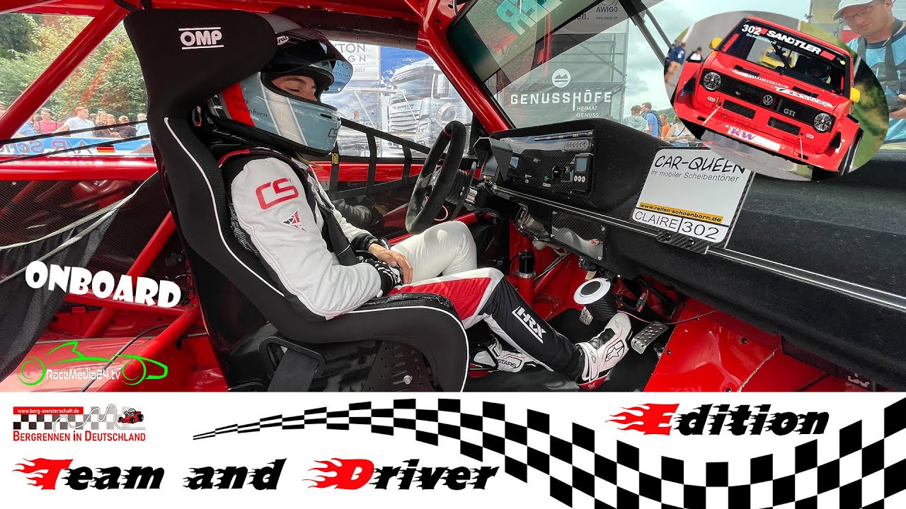 Onboard | Claire Schönborn | VW Golf STW Typ 17 | Speed Hillclimb Hauenstein | Woman in Motorsports