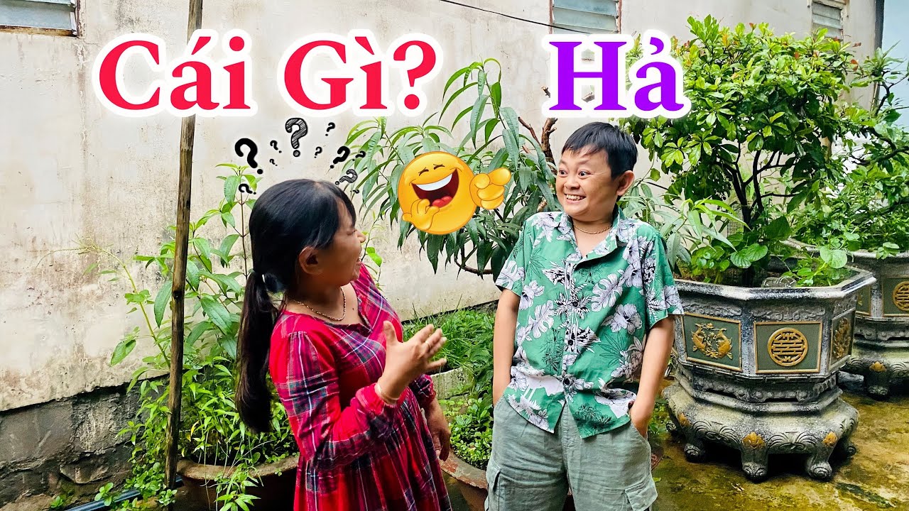 Cười Vỡ Bụng Với Màn Trả Lời Những Câu Đố Vui Hài Hước & Hắc Não Của Vợ Bé Bỏng || Vợ Chồng Bé Bỏng