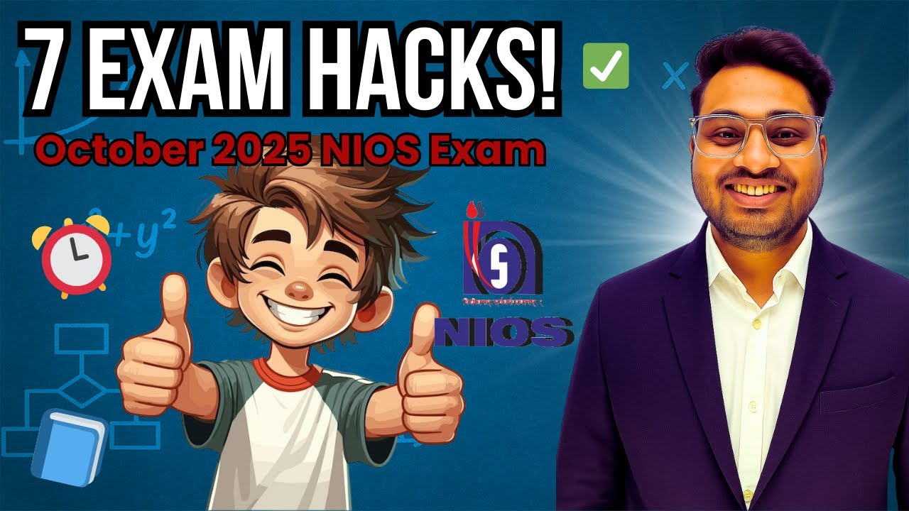 How to Pass NIOS Exam in 2025 💯 | 7 Hacks + ODE Result & Admission | verma academy 