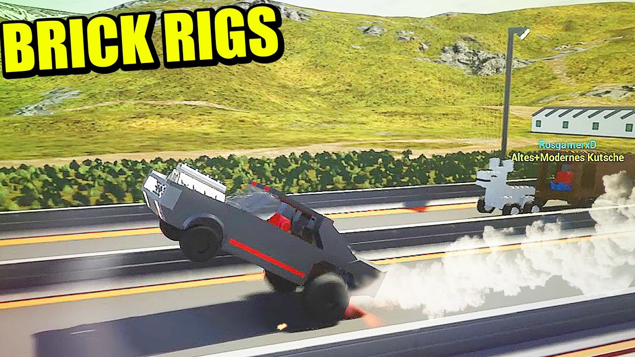 BRICK RIGS - DEMASIADA POTENCIA!!! MUSCLE CAR, DESLIZADOR, CAMIÓN DRAGSTER