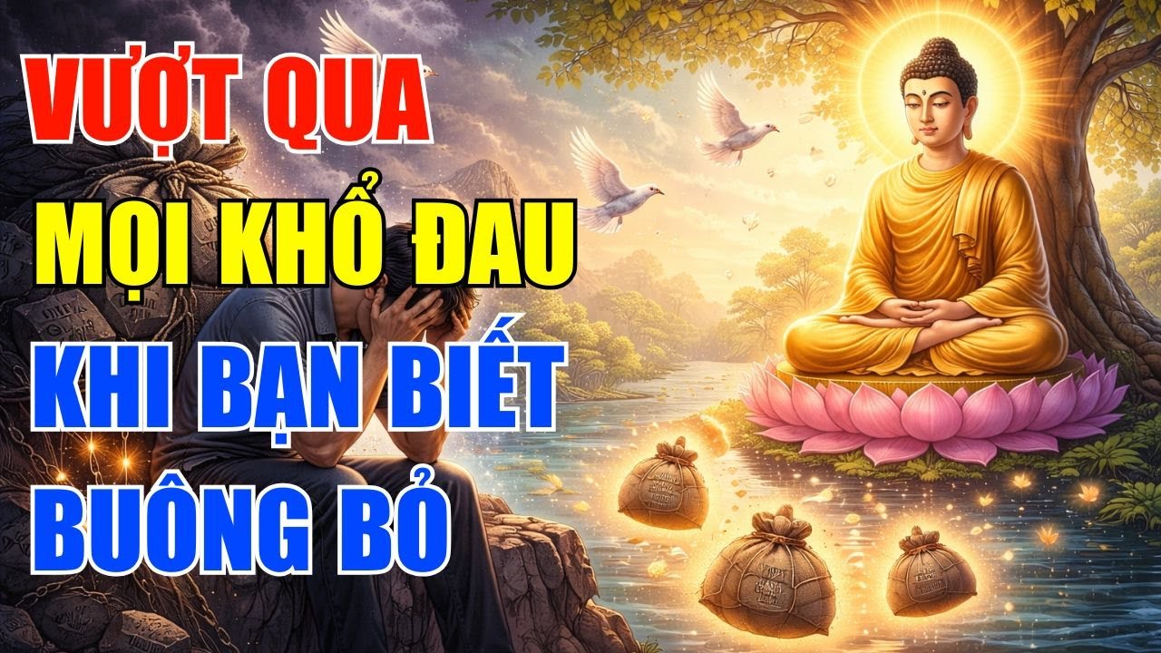 Phật Dạy Buông Chuyện Nhỏ Giải Thoát Gánh Nặng Lớn, Hành Trình Vượt Qua Khổ Đau Sống Tự Tại!
