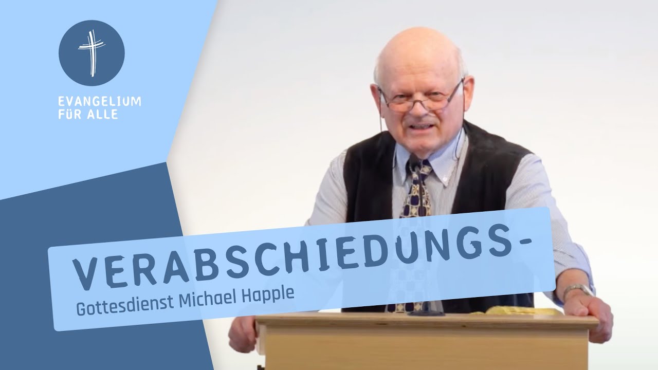 Verabschiedungs-Gottesdienst Michael Happle | EfA Stuttgart