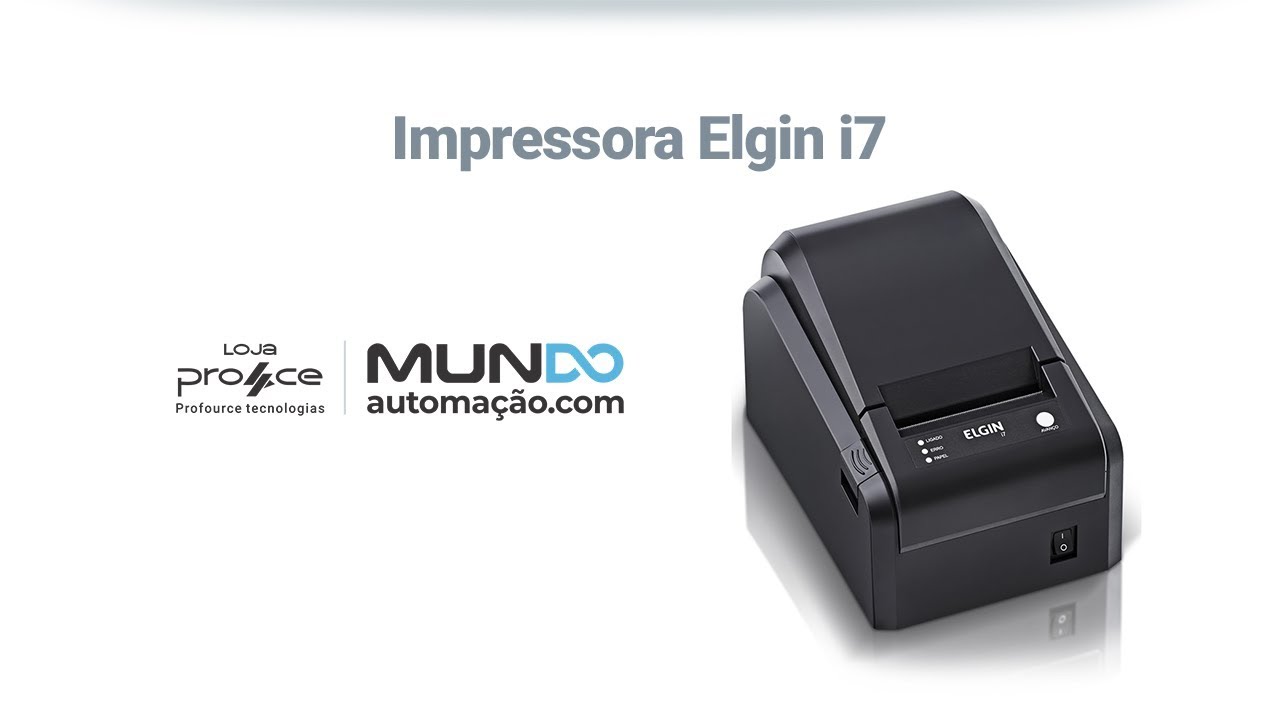 Impressora Elgin i7 (caracter&iacute;sticas)