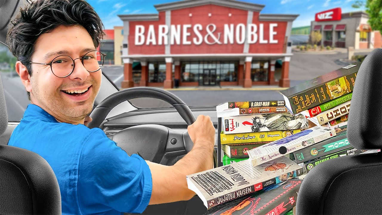 Поездка за мангой в Barnes & Noble