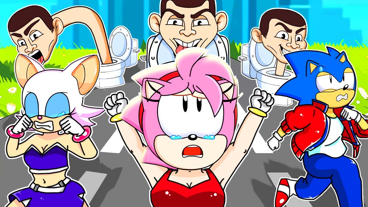 ORIGIN of SKIBIDI TOILET... - Sonic vs Skibidi Toilet Rebellion - Sonic the Hedgehog 3 Animation