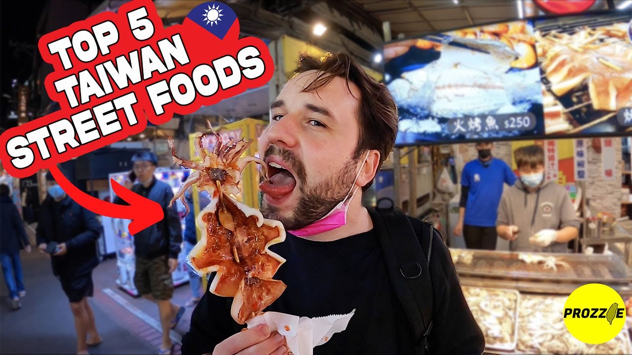 5 Taiwan Street Foods You HAVE To Try! - Exploring Taiwan's Largest Night Market