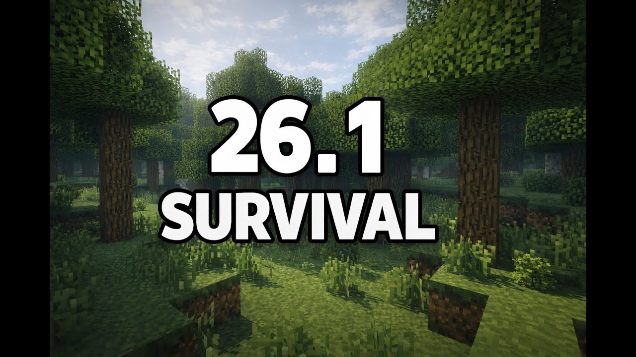 Minecraft 26.1 Survival S1 B14 #minecraft  #survival