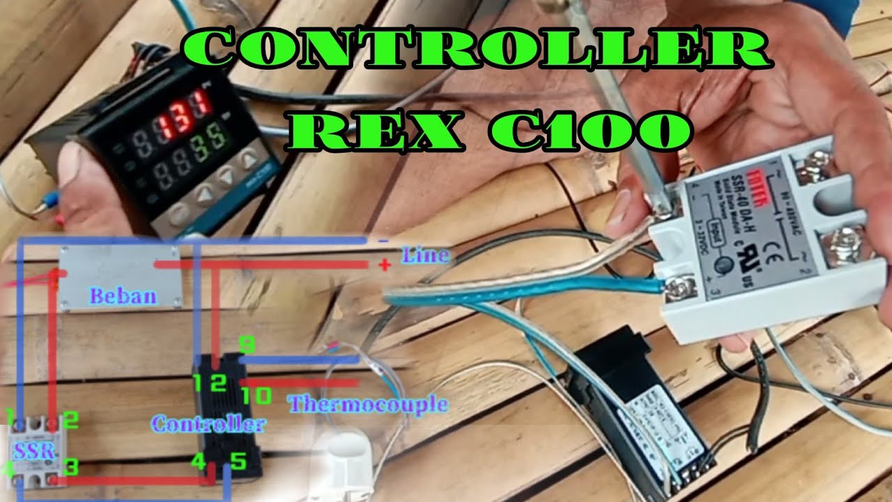 Merakit controller sebagai relay pemanas