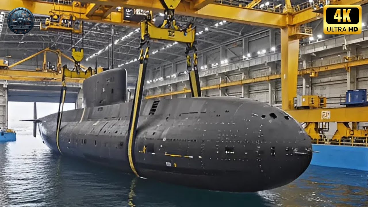 Inside the Submarine Factory &ndash; Building a Next-Gen Virginia-Class Submarine Model Hull