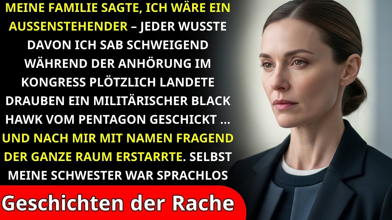 „Du bist nutzlos“, sagten sie – bis der Black Hawk des Pentagons vor meiner Tür auftauchte