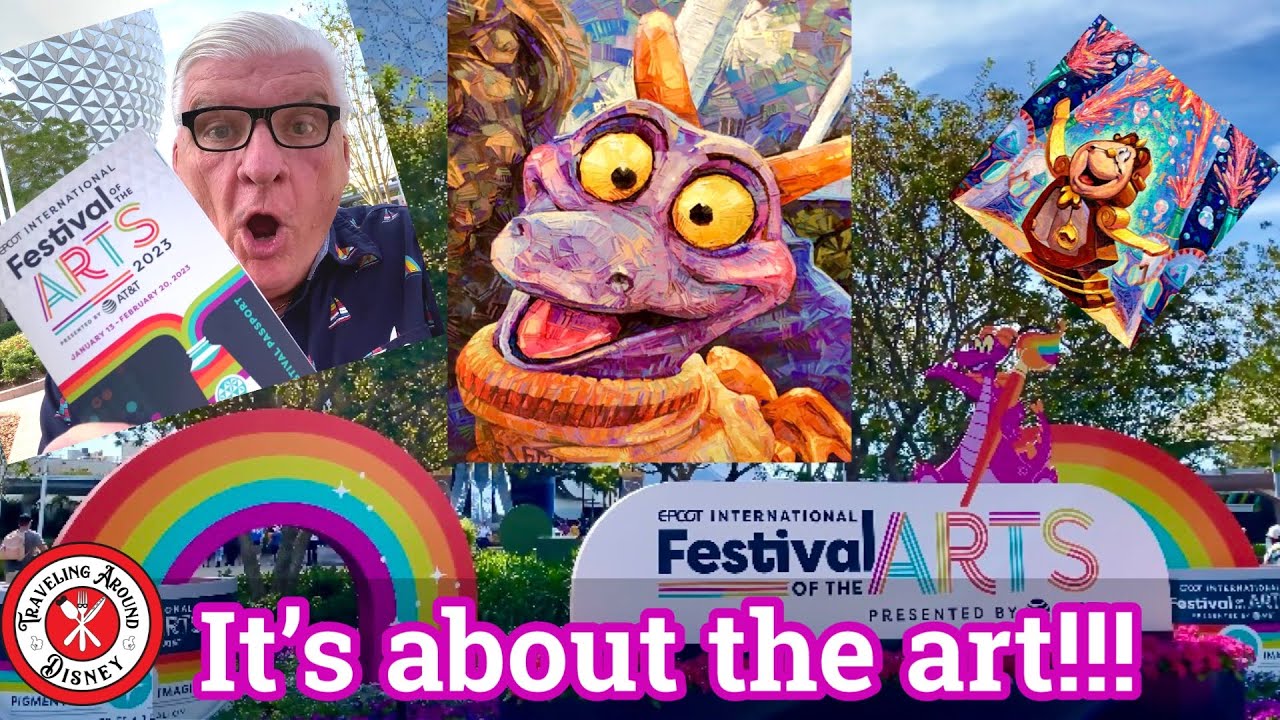 EPCOT's Festival of the Arts 2023 | It's About the Art! | Touring the Art Booths