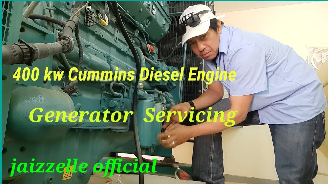 400 kw Cummins Diesel Engine Generator Servicing