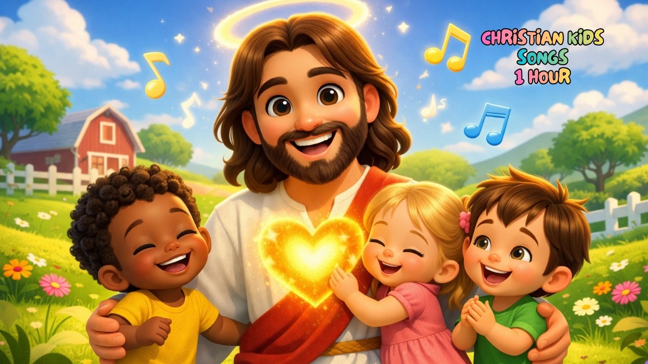 Christian Music Time for Kids | Jesus is My Friend | 1 Hour of Bible Songs | Love & Sharing