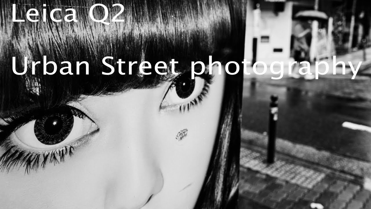 4K ) Urban Street Photography (B&W - LeicaQ2 )
