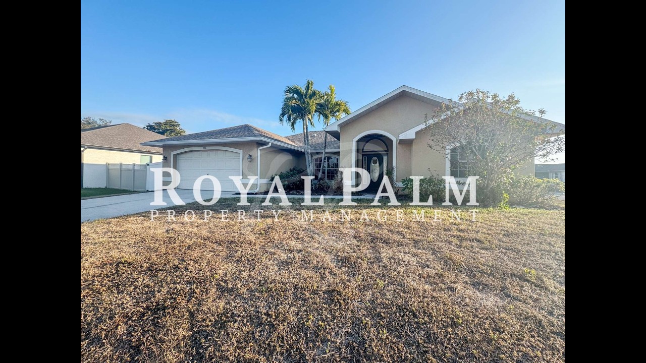 Cape Coral Rental Houses 4BR/2.5BA by Cape Coral Property Management