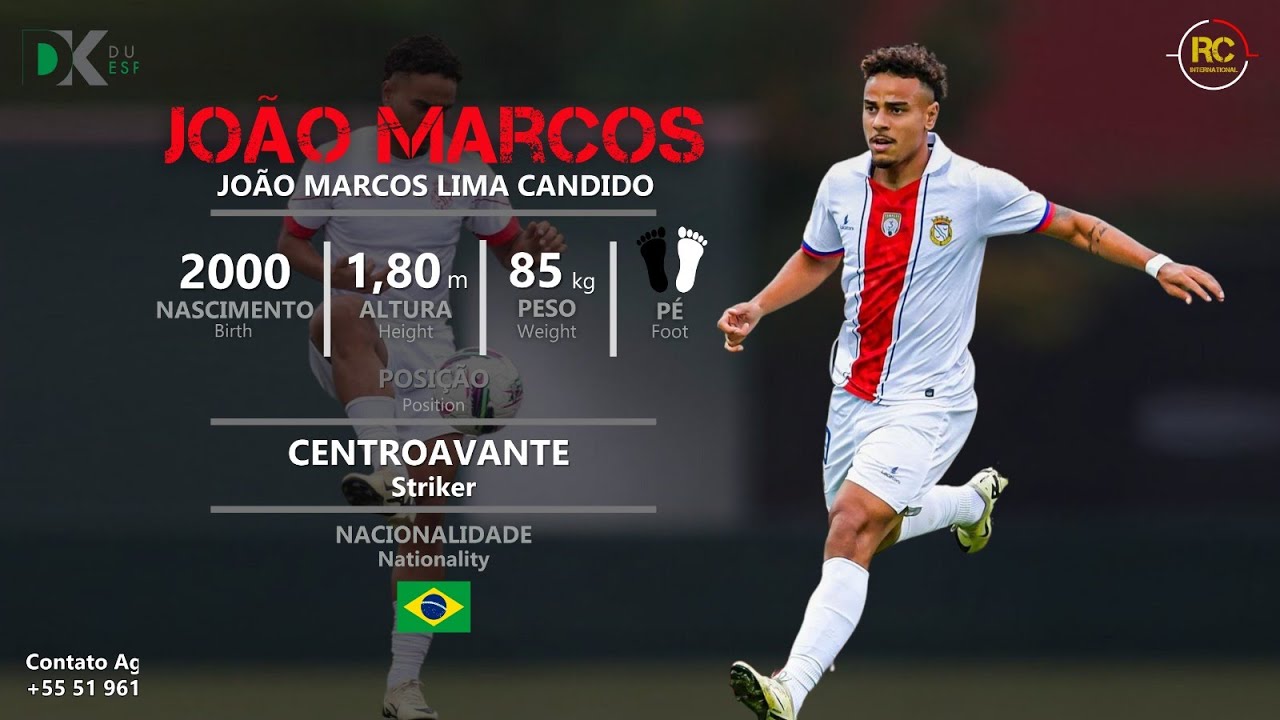 Jo&atilde;o Marcos - Centroavante (Striker) - 2024