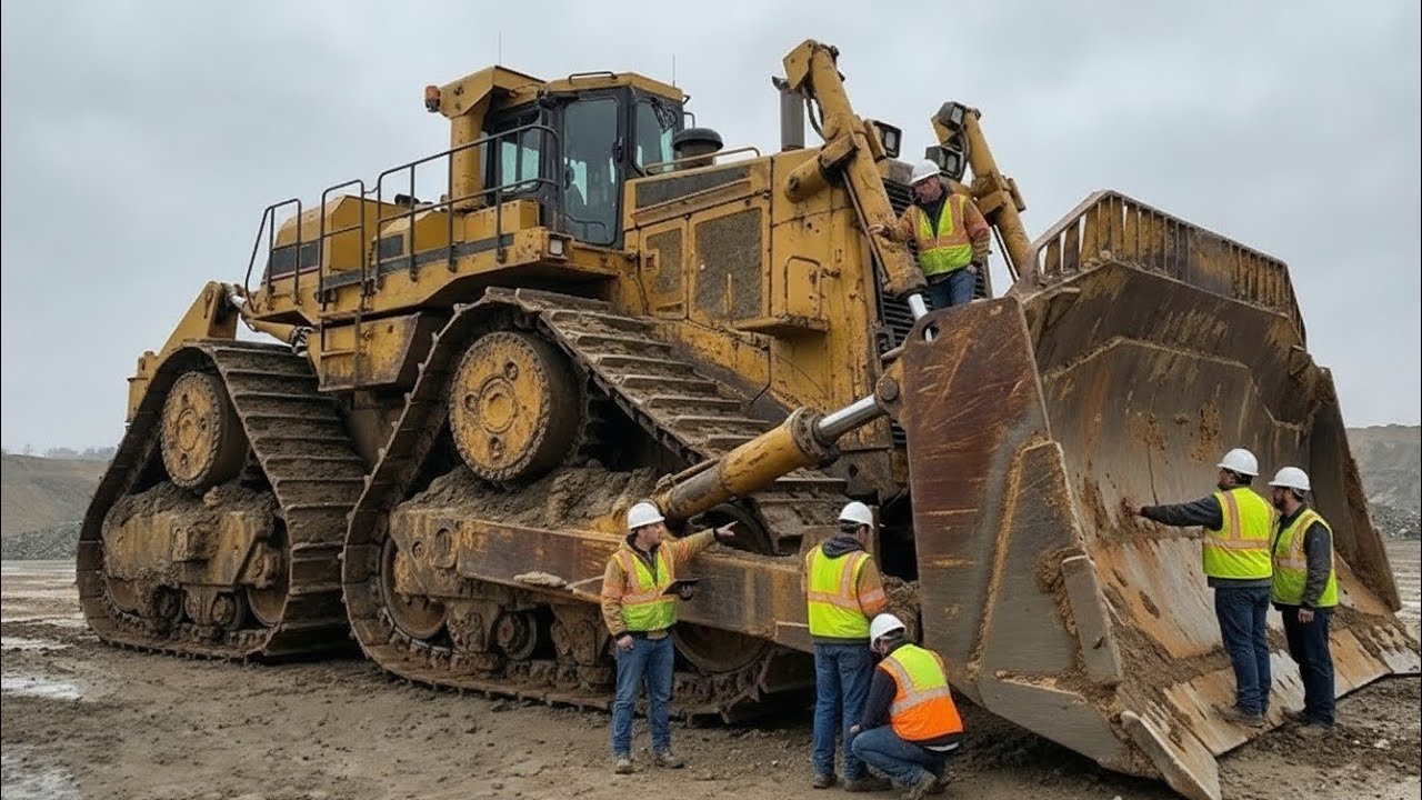 2027 Komatsu D575A MONSTER Dozer 🔥 The Biggest Beast on Earth!
